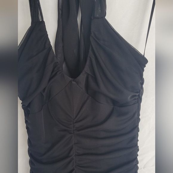 LONG Black Le Chateau Evening Dress‎ - Picture 3 of 6